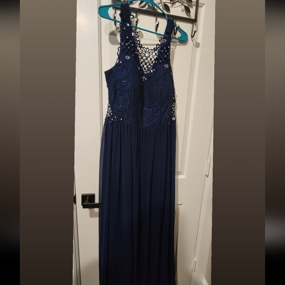 Navy Evening Dress